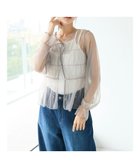 【クラフトスタンダードブティック/CRAFT STANDARD BOUTIQUE】のチュール2wayカーディガン Gray|ID: prp329100004078107 ipo3291000000027676400