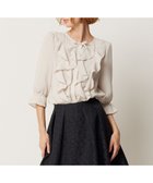 【トッカ/TOCCA】の【消臭・洗える!】PROMISE RIBBON FRILL ブラウス 人気、トレンドファッション・服の通販 founy(ファニー) ファッション Fashion レディースファッション WOMEN トップス・カットソー Tops/Tshirt シャツ/ブラウス Shirts/Blouses A/W・秋冬 Aw・Autumn/Winter・Fw・Fall-Winter S/S・春夏 Ss・Spring/Summer フリル Frills リボン Ribbon 夏 Summer 洗える Washable thumbnail ベージュ系|ID: prp329100004078132 ipo3291000000027545315