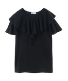 【クラフトスタンダードブティック/CRAFT STANDARD BOUTIQUE】のフリルデザインTee Black|ID: prp329100004078155 ipo3291000000027545424