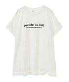 【クラフトスタンダードブティック/CRAFT STANDARD BOUTIQUE】の発泡プリントロゴTシャツ Off White|ID: prp329100004078269 ipo3291000000029396018