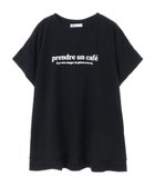 【クラフトスタンダードブティック/CRAFT STANDARD BOUTIQUE】の発泡プリントロゴTシャツ Black|ID: prp329100004078269 ipo3291000000029396019