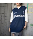 【ウィゴー/WEGO】の【ユニセックス着用ITEM/2点セット】アンサンブルゲームロゴニットベスト ネイビー|ID: prp329100004079487 ipo3291000000027564040