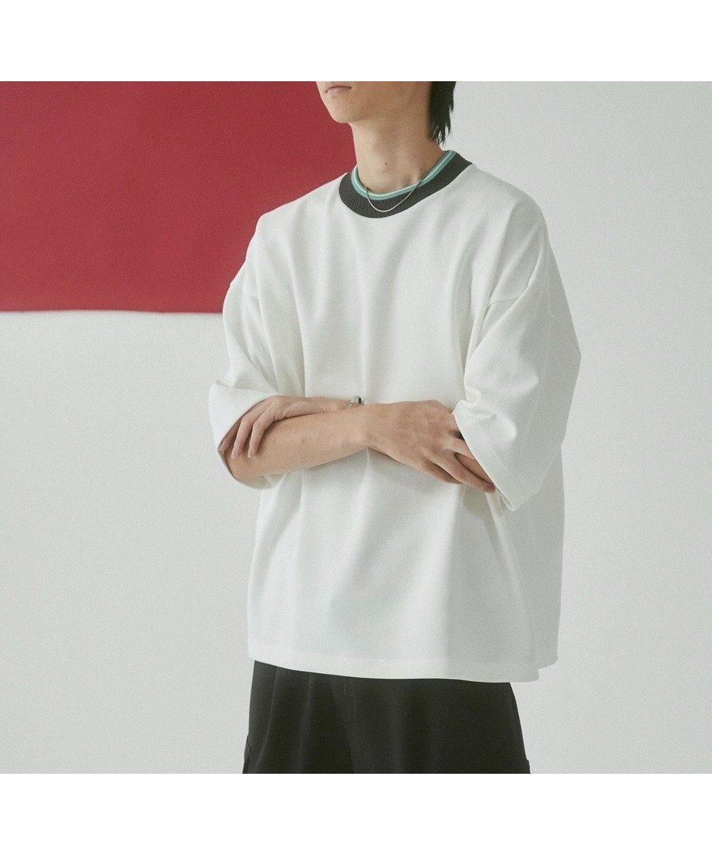 【ウィゴー/WEGO / MEN】の【LUCY】ネックジャガードT(S) 人気、トレンドファッション・服の通販 founy(ファニー) 　ファッション　Fashion　メンズファッション　MEN　トップス・カットソー　Tops/Tshirt/Men　シャツ　Shirts　春　Spring　カットソー　Cut And Sew　カーゴパンツ　Cargo Pants　シンプル　Simple　スマホ　Smartphone　スラックス　Slacks　トレンド　Trend　ベーシック　Basic　半袖　Short Sleeve　無地　Plain Color　S/S・春夏　Ss・Spring/Summer　おすすめ　Recommend　夏　Summer　 other-1|ID: prp329100004079491 ipo3291000000029225217