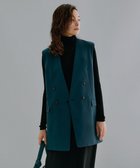 【アイシービー/iCB】の【洗える】 ウールマットウース ノーカラージレ 人気、トレンドファッション・服の通販 founy(ファニー) ファッション Fashion レディースファッション WOMEN アウター Coat Outerwear トップス・カットソー Tops/Tshirt ベスト/ジレ Gilets/Vests 洗える Washable ショート Short ジャケット Jacket ストレッチ Stretch セットアップ Set Up ダブル Double ベスト Vest 楽ちん Easy A/W・秋冬 Aw・Autumn/Winter・Fw・Fall-Winter 2022年 2022 再入荷 Restock/Back In Stock/Re Arrival 2022-2023秋冬・A/W Aw/Autumn/Winter//Fw/Fall-Winter/2022-2023 おすすめ Recommend エレガント 上品 Elegant thumbnail パイングリーン系|ID: prp329100004080983 ipo3291000000027582677