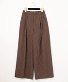 【グレース コンチネンタル/GRACE CONTINENTAL】のタックワイドパンツ 人気、トレンドファッション・服の通販 founy(ファニー) ファッション Fashion レディースファッション WOMEN パンツ Pants A/W・秋冬 Aw・Autumn/Winter・Fw・Fall-Winter イエロー Yellow チェック Check リラックス Relax ワイド Wide 再入荷 Restock/Back In Stock/Re Arrival thumbnail マルチ|ID: prp329100004080992 ipo3291000000027582894