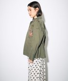 【グレース コンチネンタル/GRACE CONTINENTAL】のエンブレム付ミリタリージャケット 人気、トレンドファッション・服の通販 founy(ファニー) ファッション Fashion レディースファッション WOMEN アウター Coat Outerwear コート Coats ジャケット Jackets モッズ/フィールドコート Mods Coats/Field Coats A/W・秋冬 Aw・Autumn/Winter・Fw・Fall-Winter インド India ジャケット Jacket トレンド Trend ミリタリー Military モッズコート Mod Coat ヴィンテージ Vintage thumbnail カーキ|ID: prp329100004081007 ipo3291000000027854051