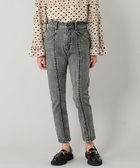 【グレース コンチネンタル/GRACE CONTINENTAL】のデニムスリムパンツ 人気、トレンドファッション・服の通販 founy(ファニー) ファッション Fashion レディースファッション WOMEN パンツ Pants デニムパンツ Denim Pants A/W・秋冬 Aw・Autumn/Winter・Fw・Fall-Winter ストレッチ Stretch ストレート Straight スリム Slim センター Center デニム Denim thumbnail ブラック|ID: prp329100004081021 ipo3291000000027855174