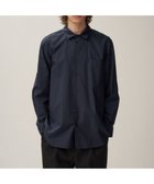 【エイトン/ATON】のSUVIN BROAD スタンダードシャツ - UNISEX NAVY|ID: prp329100004082276 ipo3291000000027598775