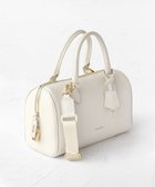 【トッカ/TOCCA】のT-ECLAIR LEATHERBAG ボストンバッグ アイボリー系|ID:prp329100004082277