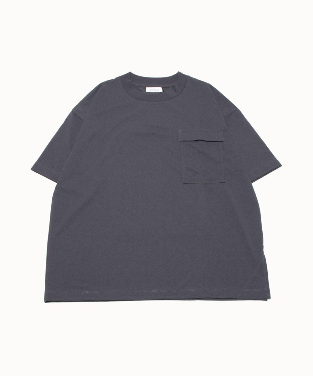 【ジェネラルデザインストア/general design store】の【UV/吸水速乾/Et baas】ケイパブルショートスリーブTシャツ インテリア・キッズ・メンズ・レディースファッション・服の通販 founy(ファニー) 　ファッション　Fashion　レディースファッション　WOMEN　トップス・カットソー　Tops/Tshirt　シャツ/ブラウス　Shirts/Blouses　ロング / Tシャツ　T-Shirts　カットソー　Cut and Sewn　春　Spring　カットソー　Cut And Sew　グラス　Glass　吸水　Water Absorption　スマート　Smart　スリット　Slit　ドレープ　Drape　ポケット　Pocket　メガネ　Glasses　S/S・春夏　Ss・Spring/Summer　夏　Summer　GRAY|ID: prp329100004086505 ipo3291000000027656266