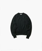 【エイトン/ATON】のSHEER WOOL クルーネックセーター BLACK|ID: prp329100004086511 ipo3291000000029650281