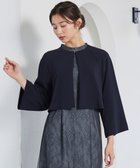 【エニィ スィス/any SiS】の【洗える】セレモニークロップド ジャケット 人気、トレンドファッション・服の通販 founy(ファニー) ファッション Fashion レディースファッション WOMEN アウター Coat Outerwear ジャケット Jackets ノーカラージャケット No Collar Leather Jackets A/W・秋冬 Aw・Autumn/Winter・Fw・Fall-Winter クロップド Cropped コンパクト Compact ジャケット Jacket スクエア Square ストレッチ Stretch ドレス Dress バランス Balance プレーン Plane ボレロ Bolero 人気 Popularity 定番 Standard 洗える Washable thumbnail ネイビー|ID: prp329100004086512 ipo3291000000028176241