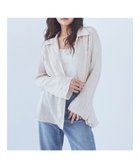 【イェッカ ヴェッカ/YECCA VECCA】のワッシャーサテンシャツ 人気、トレンドファッション・服の通販 founy(ファニー) ファッション Fashion レディースファッション WOMEN トップス・カットソー Tops/Tshirt シャツ/ブラウス Shirts/Blouses A/W・秋冬 Aw・Autumn/Winter・Fw・Fall-Winter サテン Satin セットアップ Set Up フレア Flare リラックス Relax ワッシャー Washer thumbnail Light Beige|ID: prp329100004086532 ipo3291000000027656358