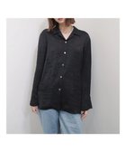 【イェッカ ヴェッカ/YECCA VECCA】のワッシャーサテンシャツ Black|ID: prp329100004086532 ipo3291000000027656359