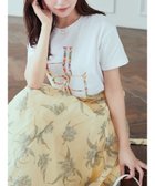 【イェッカ ヴェッカ/YECCA VECCA】のシグネチャーフラワーTEE 人気、トレンドファッション・服の通販 founy(ファニー) ファッション Fashion レディースファッション WOMEN トップス・カットソー Tops/Tshirt シャツ/ブラウス Shirts/Blouses ロング / Tシャツ T-Shirts カットソー Cut and Sewn A/W・秋冬 Aw・Autumn/Winter・Fw・Fall-Winter イエロー Yellow カットソー Cut And Sew フェミニン Feminine フロント Front ベーシック Basic thumbnail Orange|ID: prp329100004086533 ipo3291000000027656361