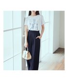 【イェッカ ヴェッカ/YECCA VECCA】のシグネチャーフラワーTEE 人気、トレンドファッション・服の通販 founy(ファニー) ファッション Fashion レディースファッション WOMEN トップス・カットソー Tops/Tshirt シャツ/ブラウス Shirts/Blouses ロング / Tシャツ T-Shirts カットソー Cut and Sewn A/W・秋冬 Aw・Autumn/Winter・Fw・Fall-Winter イエロー Yellow カットソー Cut And Sew フェミニン Feminine フロント Front ベーシック Basic thumbnail Light Blue|ID: prp329100004086533 ipo3291000000027656362