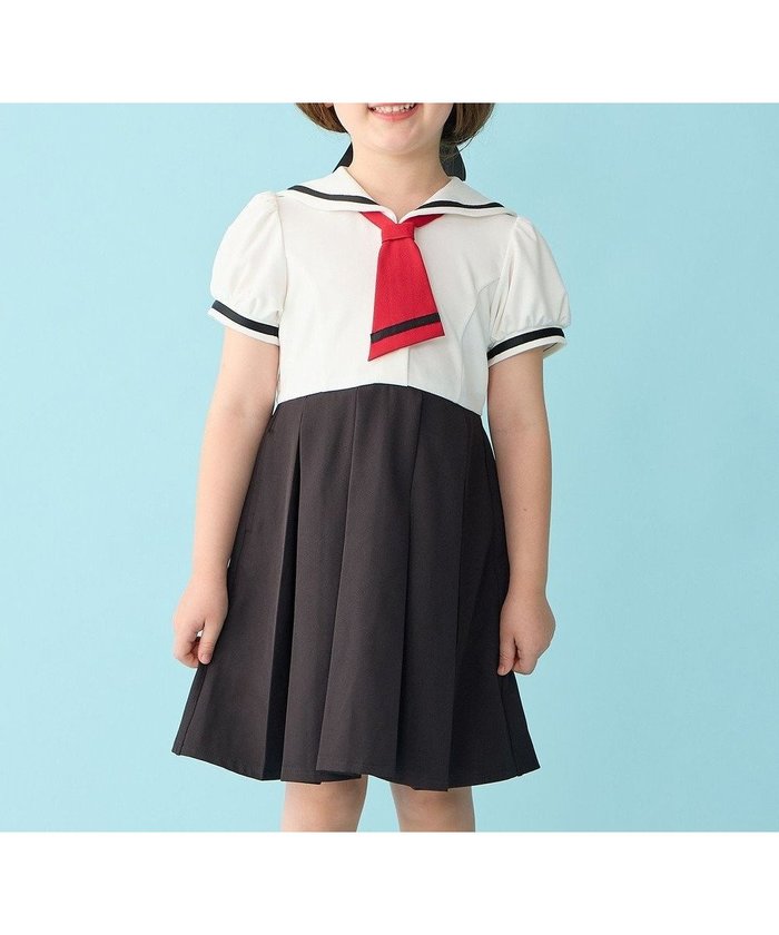 【エニファム/any FAM / KIDS】の【カードキャプターさくら×any FAM】友枝小学校 制服風ワンピース インテリア・キッズ・メンズ・レディースファッション・服の通販 founy(ファニー) https://founy.com/ ファッション Fashion キッズファッション KIDS ワンピース Dress/Kids A/W・秋冬 Aw・Autumn/Winter・Fw・Fall-Winter S/S・春夏 Ss・Spring/Summer おすすめ Recommend カットソー Cut And Sew ソックス Socks ポケット Pocket 人気 Popularity 夏 Summer 帽子 Hat |ID: prp329100004086561 ipo3291000000027656468