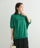 【グリーンパークス/Green Parks】のナイロンドッキングロゴチュニック 人気、トレンドファッション・服の通販 founy(ファニー) ファッション Fashion レディースファッション WOMEN ワンピース Dress チュニック Tunic A/W・秋冬 Aw・Autumn/Winter・Fw・Fall-Winter カットソー Cut And Sew ギャザー Gather チュニック Tunic ドッキング Docking プリント Print ポケット Pocket thumbnail Green|ID: prp329100004086702 ipo3291000000028463498