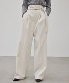 【ベイジ,/BEIGE,】の【洗える】PASTEUR / ウエストベルト付きコーデュロイパンツ 人気、トレンドファッション・服の通販 founy(ファニー) ファッション Fashion レディースファッション WOMEN パンツ Pants ベルト Belts A/W・秋冬 Aw・Autumn/Winter・Fw・Fall-Winter エレガント 上品 Elegant コーデュロイ Corduroy ワイド Wide 洗える Washable thumbnail Ecru|ID: prp329100004086744 ipo3291000000027657374