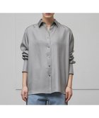 【ベイジ,/BEIGE,】の【洗える】LISERONS / シルクシャツブラウス 人気、トレンドファッション・服の通販 founy(ファニー) ファッション Fashion レディースファッション WOMEN トップス・カットソー Tops/Tshirt シャツ/ブラウス Shirts/Blouses A/W・秋冬 Aw・Autumn/Winter・Fw・Fall-Winter S/S・春夏 Ss・Spring/Summer カットソー Cut And Sew カフス Cuffs シルク Silk シンプル Simple パール Pearl ビジネス 仕事 通勤 Business 夏 Summer 洗える Washable thumbnail L Gray|ID: prp329100004086758 ipo3291000000027657428