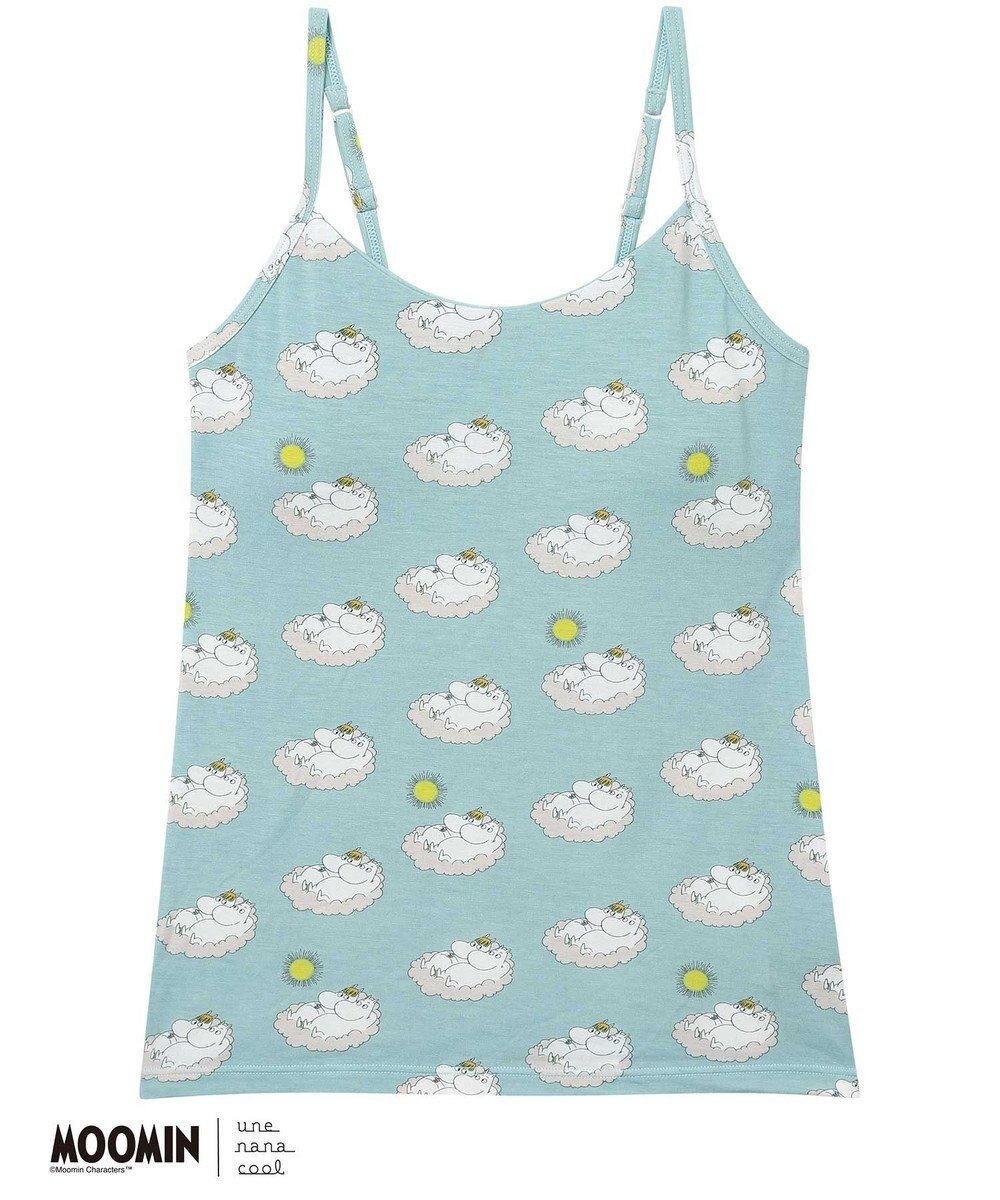 【ウンナナクール/une nana cool】の【MOOMIN × une nana cool 】カップ付きキャミソール インテリア・キッズ・メンズ・レディースファッション・服の通販 founy(ファニー) 　ファッション　Fashion　レディースファッション　WOMEN　トップス・カットソー　Tops/Tshirt　ニット　Knit Tops　キャミソール / ノースリーブ　No Sleeves　アンダー　Under　インナー　Inner　キャミソール　Camisole　スウェット　Sweat　パーカー　Hoodie　A/W・秋冬　Aw・Autumn/Winter・Fw・Fall-Winter　S/S・春夏　Ss・Spring/Summer　おすすめ　Recommend　お家時間・ステイホーム　Home Time/Stay Home　夏　Summer　BU|ID: prp329100004086806 ipo3291000000031978048
