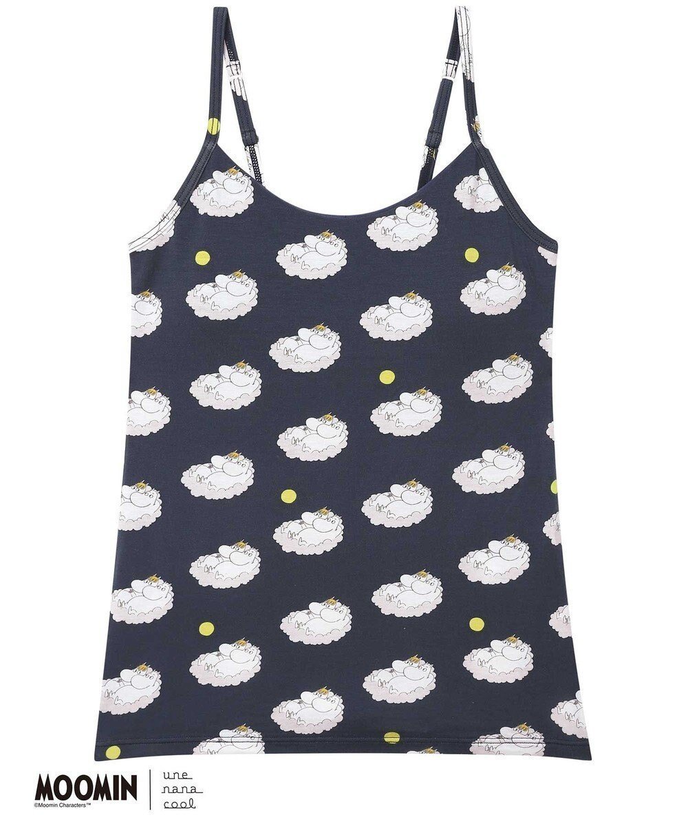 【ウンナナクール/une nana cool】の【MOOMIN × une nana cool 】カップ付きキャミソール インテリア・キッズ・メンズ・レディースファッション・服の通販 founy(ファニー) 　ファッション　Fashion　レディースファッション　WOMEN　トップス・カットソー　Tops/Tshirt　ニット　Knit Tops　キャミソール / ノースリーブ　No Sleeves　アンダー　Under　インナー　Inner　キャミソール　Camisole　スウェット　Sweat　パーカー　Hoodie　A/W・秋冬　Aw・Autumn/Winter・Fw・Fall-Winter　S/S・春夏　Ss・Spring/Summer　おすすめ　Recommend　お家時間・ステイホーム　Home Time/Stay Home　夏　Summer　KO|ID: prp329100004086806 ipo3291000000031978050
