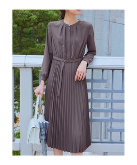 【エニィ スィス/any SiS】の【洗える】スタンドカラープリーツ ワンピース 人気、トレンドファッション・服の通販 founy(ファニー) ファッション Fashion レディースファッション WOMEN ワンピース Dress A/W・秋冬 Aw・Autumn/Winter・Fw・Fall-Winter ジャケット Jacket スタンド Stand セレモニー Ceremony バランス Balance プリーツ Pleats エレガント 上品 Elegant ビジネス 仕事 通勤 Business 洗える Washable |ID:prp329100004086847