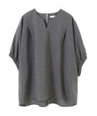 【グリーンパークス/Green Parks】のドルマンブラウス 人気、トレンドファッション・服の通販 founy(ファニー) ファッション Fashion レディースファッション WOMEN トップス・カットソー Tops/Tshirt シャツ/ブラウス Shirts/Blouses NEW・新作・新着・新入荷 New Arrivals A/W・秋冬 Aw・Autumn/Winter・Fw・Fall-Winter ギャザー Gather スリット Slit ポケット Pocket ラウンド Round ビジネス 仕事 通勤 Business thumbnail Gray|ID: prp329100004086851 ipo3291000000027657859