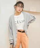 【ウィゴー/WEGO】の【ユニセックス着用ITEM/MLサイズ展開】ドロップショルダーカーディガン ライトグレー|ID: prp329100004088190 ipo3291000000029396469