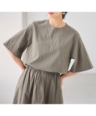 【エニィファム/any FAM】の【撥水】オーバーシルエットブラウス 人気、トレンドファッション・服の通販 founy(ファニー) ファッション Fashion レディースファッション WOMEN トップス・カットソー Tops/Tshirt シャツ/ブラウス Shirts/Blouses おすすめ Recommend アウトドア Outdoor シンプル Simple ストレッチ Stretch スリット Slit セットアップ Set Up 夏 Summer 旅行 Travel 春 Spring S/S・春夏 Ss・Spring/Summer thumbnail カーキ|ID: prp329100004088223 ipo3291000000031981485
