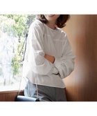 【自由区/JIYU-KU】の【カタログ掲載・洗える】SOMELOSクロップド丈 ブラウス 人気、トレンドファッション・服の通販 founy(ファニー) ファッション Fashion レディースファッション WOMEN トップス・カットソー Tops/Tshirt シャツ/ブラウス Shirts/Blouses 洗える Washable クロップド Cropped ストライプ Stripe ストレッチ Stretch スリーブ Sleeve トレンド Trend 定番 Standard ボトム Bottom 無地 Plain Color ヨーク Yoke リラックス Relax ワイド Wide A/W・秋冬 Aw・Autumn/Winter・Fw・Fall-Winter thumbnail ホワイト|ID: prp329100004088233 ipo3291000000028011165