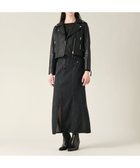 【グレース コンチネンタル/GRACE CONTINENTAL】のラムレザーライダースジャケット 人気、トレンドファッション・服の通販 founy(ファニー) ファッション Fashion レディースファッション WOMEN アウター Coat Outerwear ジャケット Jackets ライダース Riders Jacket A/W・秋冬 Aw・Autumn/Winter・Fw・Fall-Winter S/S・春夏 Ss・Spring/Summer エレガント 上品 Elegant コンパクト Compact ジャケット Jacket フィット Fit ポケット Pocket ライダース Riders ライダースジャケット Riders Jacket リアル Real 夏 Summer thumbnail ブラック|ID: prp329100004088252 ipo3291000000027676204