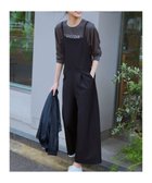 【エニィ スィス/any SiS】の【洗える】オールインワン サロペット 人気、トレンドファッション・服の通販 founy(ファニー) ファッション Fashion レディースファッション WOMEN ワンピース Dress オールインワン ワンピース All In One Dress サロペット Salopette インナー Inner 洗える Washable サロペット Overalls シャーリング Shirring ジャケット Jacket スクエア Square ツイル Twill トレンド Trend フェミニン Feminine ポケット Pocket 冬 Winter A/W・秋冬 Aw・Autumn/Winter・Fw・Fall-Winter おすすめ Recommend エレガント 上品 Elegant ビジネス 仕事 通勤 Business thumbnail ブラック|ID: prp329100004089955 ipo3291000000027783587