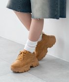 【ウィゴー/WEGO】の【SMLXL】厚底ボリュームダッドスニーカー 人気、トレンドファッション・服の通販 founy(ファニー) ファッション Fashion レディースファッション WOMEN 厚底 Platforms 軽量 Lightweight シルバー Silver シンプル Simple スニーカー Sneakers スマホ Smartphone トレンド Trend フォルム Form 無地 Plain Color おすすめ Recommend thumbnail キャメル|ID: prp329100004089985 ipo3291000000027695992