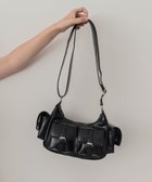 【ウィゴー/WEGO】の金具デザインポケットショルダー ブラック|ID: prp329100004089996 ipo3291000000028466134