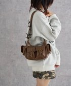 【ウィゴー/WEGO】の金具デザインポケットショルダー ブラウン|ID: prp329100004089996 ipo3291000000030474646