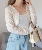 【ウィゴー/WEGO】の【2点セット】アンサンブルレースカーデ 人気、トレンドファッション・服の通販 founy(ファニー) ファッション Fashion レディースファッション WOMEN トップス・カットソー Tops/Tshirt カーディガン Cardigans アンサンブル Knit Ensemble A/W・秋冬 Aw・Autumn/Winter・Fw・Fall-Winter カーディガン Cardigan キャミ Cami スマホ Smartphone チャーム Charm デニム Denim ミニスカート Mini Skirt 夏 Summer 春 Spring thumbnail オフホワイト|ID: prp329100004089998 ipo3291000000027696049