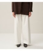 【エイトン/ATON】のNIDOM COTTON タックワイドパンツ 人気、トレンドファッション・服の通販 founy(ファニー) ファッション Fashion レディースファッション WOMEN パンツ Pants A/W・秋冬 Aw・Autumn/Winter・Fw・Fall-Winter S/S・春夏 Ss・Spring/Summer スラックス Slacks テーパード Tapered パターン Pattern ワーク Work 夏 Summer thumbnail WHITE|ID: prp329100004091452 ipo3291000000027711578