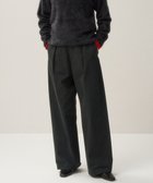 【エイトン/ATON】のNIDOM COTTON タックワイドパンツ 人気、トレンドファッション・服の通販 founy(ファニー) ファッション Fashion レディースファッション WOMEN パンツ Pants A/W・秋冬 Aw・Autumn/Winter・Fw・Fall-Winter S/S・春夏 Ss・Spring/Summer スラックス Slacks テーパード Tapered パターン Pattern ワーク Work 夏 Summer thumbnail CHRACOAL GRAY|ID: prp329100004091452 ipo3291000000027711579