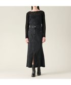 【グレース コンチネンタル/GRACE CONTINENTAL】のマーメイドデニムスカート 人気、トレンドファッション・服の通販 founy(ファニー) ファッション Fashion レディースファッション WOMEN スカート Skirt デニムスカート Denim Skirts A/W・秋冬 Aw・Autumn/Winter・Fw・Fall-Winter S/S・春夏 Ss・Spring/Summer インディゴ Indigo スリット Slit センター Center デニム Denim フロント Front モダン Modern ロング Long 夏 Summer thumbnail ブラック|ID: prp329100004091464 ipo3291000000027711620