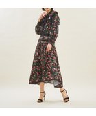 【グレース コンチネンタル/GRACE CONTINENTAL】のフラワーパターンプリントスカート 人気、トレンドファッション・服の通販 founy(ファニー) ファッション Fashion レディースファッション WOMEN スカート Skirt S/S・春夏 Ss・Spring/Summer ギャザー Gather チューリップ Tulip パープル Purple フェミニン Feminine ボトム Bottom 再入荷 Restock/Back In Stock/Re Arrival 夏 Summer 春 Spring thumbnail ブラック|ID: prp329100004092545 ipo3291000000028401311