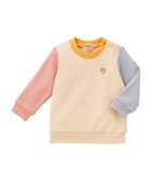 【ミキハウスホットビスケッツ/MIKI HOUSE HOT BISCUITS / KIDS】の【70-120cm】【Everyday Series】ワンポイント くすみカラー裏毛パイルトレーナー マルチカラー|ID:prp329100004093678