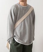 【ウィゴー/WEGO / MEN】のフェイクレイヤードプルオーバー グレー|ID: prp329100004093681 ipo3291000000029478395