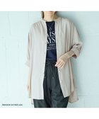 【エニィファム/any FAM】の【洗濯機可】バックプリーツシャツ 人気、トレンドファッション・服の通販 founy(ファニー) ファッション Fashion レディースファッション WOMEN トップス・カットソー Tops/Tshirt シャツ/ブラウス Shirts/Blouses S/S・春夏 Ss・Spring/Summer おすすめ Recommend バランス Balance プリーツ Pleats エレガント 上品 Elegant 夏 Summer 春 Spring 羽織 Haori thumbnail グレー|ID: prp329100004093699 ipo3291000000027746272