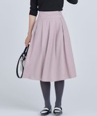 【組曲/KUMIKYOKU】のタックフレアカラースカート 人気、トレンドファッション・服の通販 founy(ファニー) ファッション Fashion レディースファッション WOMEN スカート Skirt エレガント 上品 Elegant シェイプ Shape シャーリング Shirring ドレープ Drape フレア Flare ヨーク Yoke A/W・秋冬 Aw・Autumn/Winter・Fw・Fall-Winter thumbnail ピンクベージュ系|ID: prp329100004093705 ipo3291000000027746293