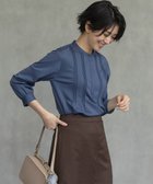 【ジェイ プレス/J.PRESS】のトリコット ピンタック カットソー 人気、トレンドファッション・服の通販 founy(ファニー) ファッション Fashion レディースファッション WOMEN トップス・カットソー Tops/Tshirt シャツ/ブラウス Shirts/Blouses ロング / Tシャツ T-Shirts カットソー Cut and Sewn イエロー Yellow インナー Inner カットソー Cut And Sew ジャケット Jacket バランス Balance ボトム Bottom 無地 Plain Color ラウンド Round A/W・秋冬 Aw・Autumn/Winter・Fw・Fall-Winter thumbnail ブルーグレー系|ID: prp329100004093719 ipo3291000000028474845