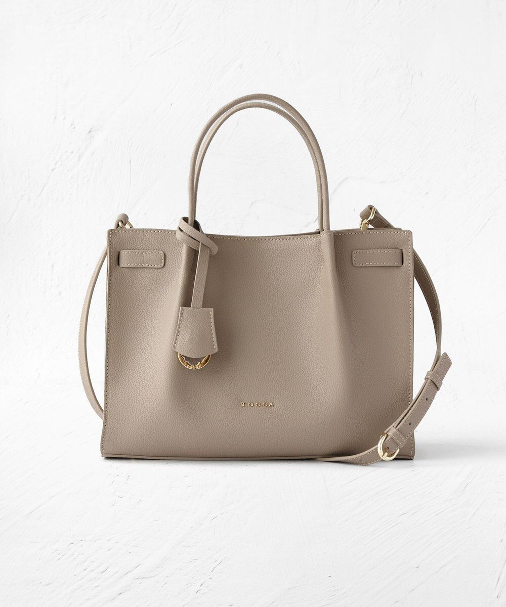 【トッカ/TOCCA】のPONTIS LEATHER BAG バッグ インテリア・キッズ・メンズ・レディースファッション・服の通販 founy(ファニー) 　ファッション　Fashion　レディースファッション　Fashion for Women　バッグ　Bags　2024年　2024　2024-2025秋冬・A/W　Autumn/Winter 2024–25 AW24–25　冬　Winter / This Winter　おすすめ　Recommended / Our Picks　セレモニー　Ceremony　テクスチャー　Texture, Textured Fabric　トレンド　Trend, Trending Now　フォルム　Silhouette, Form　ポケット　Pocket, Pocket Detail　エレガント 上品　Elegant　A/W・秋冬　Autumn/Winter　財布　Wallet, Purse　ビジネス 仕事 通勤　Business / Work / Commuting　ベージュ系|ID: prp329100004093733 ipo3291000000034716593