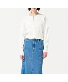 【グレース コンチネンタル/GRACE CONTINENTAL】のパールニットブルゾン 人気、トレンドファッション・服の通販 founy(ファニー) ファッション Fashion レディースファッション WOMEN アウター Coat Outerwear ジャケット Jackets ブルゾン Blouson/Jackets A/W・秋冬 Aw・Autumn/Winter・Fw・Fall-Winter S/S・春夏 Ss・Spring/Summer サマー Summer ショート Short ジップ Zip ジャケット Jacket パール Pearl ブルゾン Blouson エレガント 上品 Elegant 夏 Summer thumbnail ホワイト|ID: prp329100004093750 ipo3291000000027746482