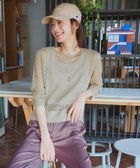 【エニィ スィス/any SiS】の【2SET】メッシュニット セット 人気、トレンドファッション・服の通販 founy(ファニー) ファッション Fashion レディースファッション WOMEN トップス・カットソー Tops/Tshirt ニット Knit Tops A/W・秋冬 Aw・Autumn/Winter・Fw・Fall-Winter インナー Inner セーター Sweater タンク Tank テレコ Tereko トレンド Trend メッシュ Mesh 夏 Summer 透かし Watermark thumbnail ベージュ|ID: prp329100004093763 ipo3291000000027801361