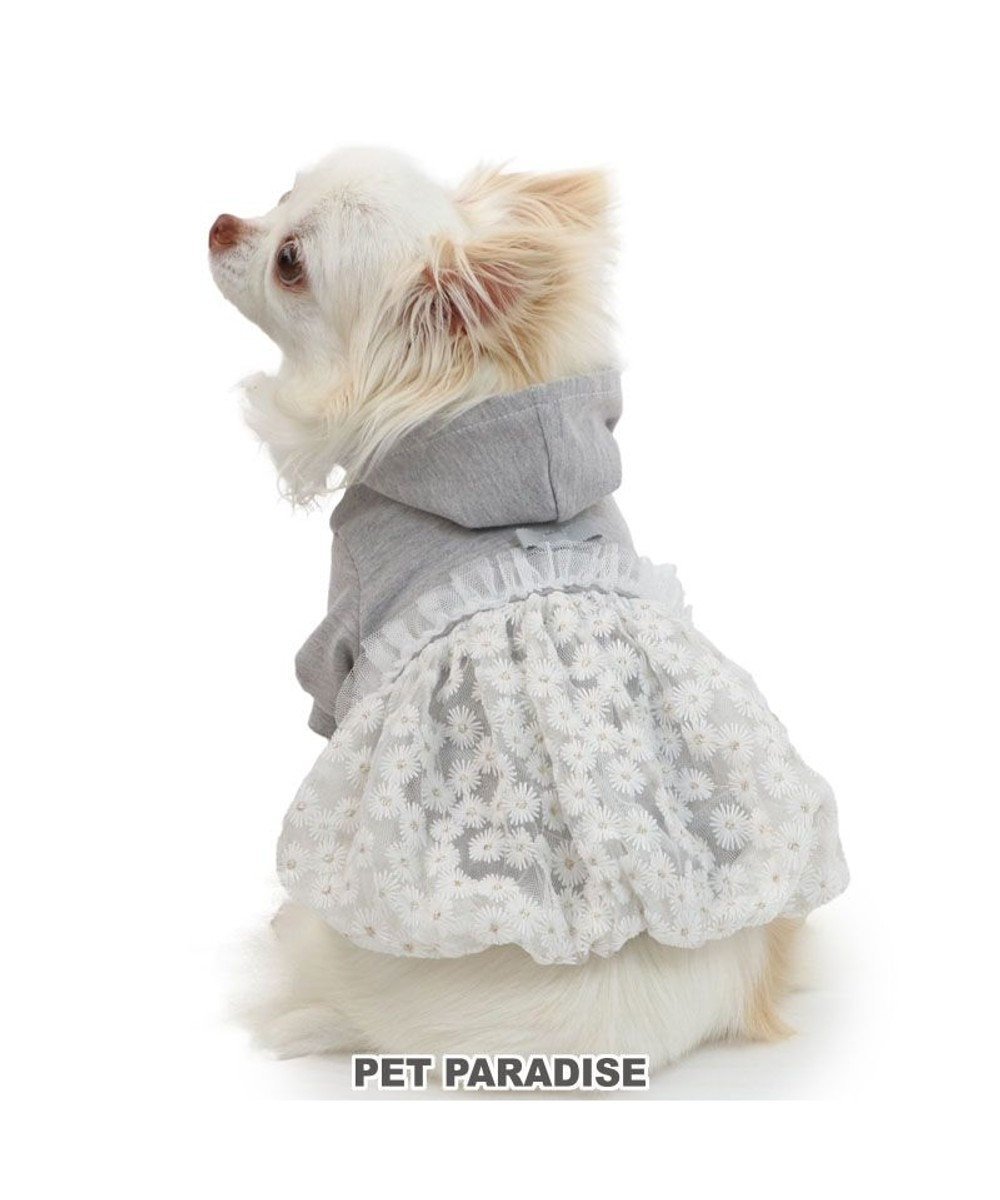 【ペットパラダイス/PET PARADISE / GOODS】のペットパラダイス ドッキングパーカー 《グレー》 小型犬 人気、トレンドファッション・服の通販 founy(ファニー) 　A/W・秋冬　Aw・Autumn/Winter・Fw・Fall-Winter　チュール　Tulle　ドッキング　Docking　パーカー　Hoodie　レース　Race　犬　Dog　ホーム・キャンプ・アウトドア・お取り寄せ　Home,Garden,Outdoor,Camping Gear　ペットグッズ　Pet Supplies　 other-1|ID: prp329100004093857 ipo3291000000027746966